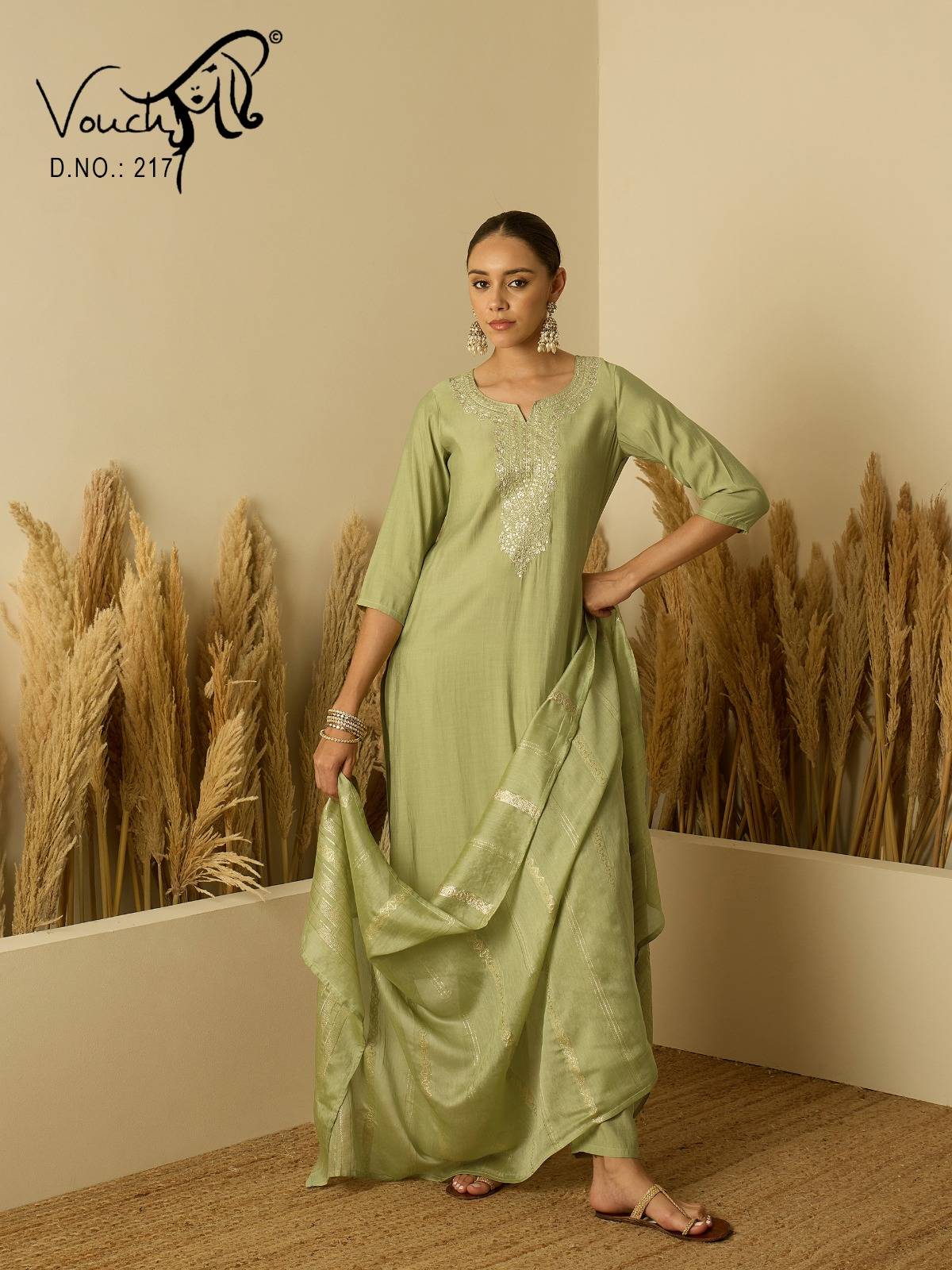 Roman silk BY VOUCH 213 to 254 series Stylish Fancy Colorful party weat dresses At Wholesale Price